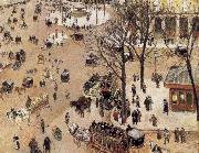 Camille Pissarro Francis Square Theater France oil painting artist